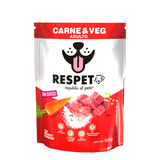 Alimento Húmedo para perros en Sobre - Carne & Veg  RESPET - 100g