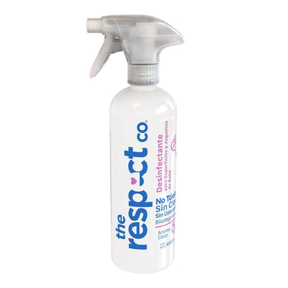 Limpiador Desinfectante superficies y juguetes de bebé - The Respect Co ®️ - No Tóxico - 100% Biodegradable, 495 ml